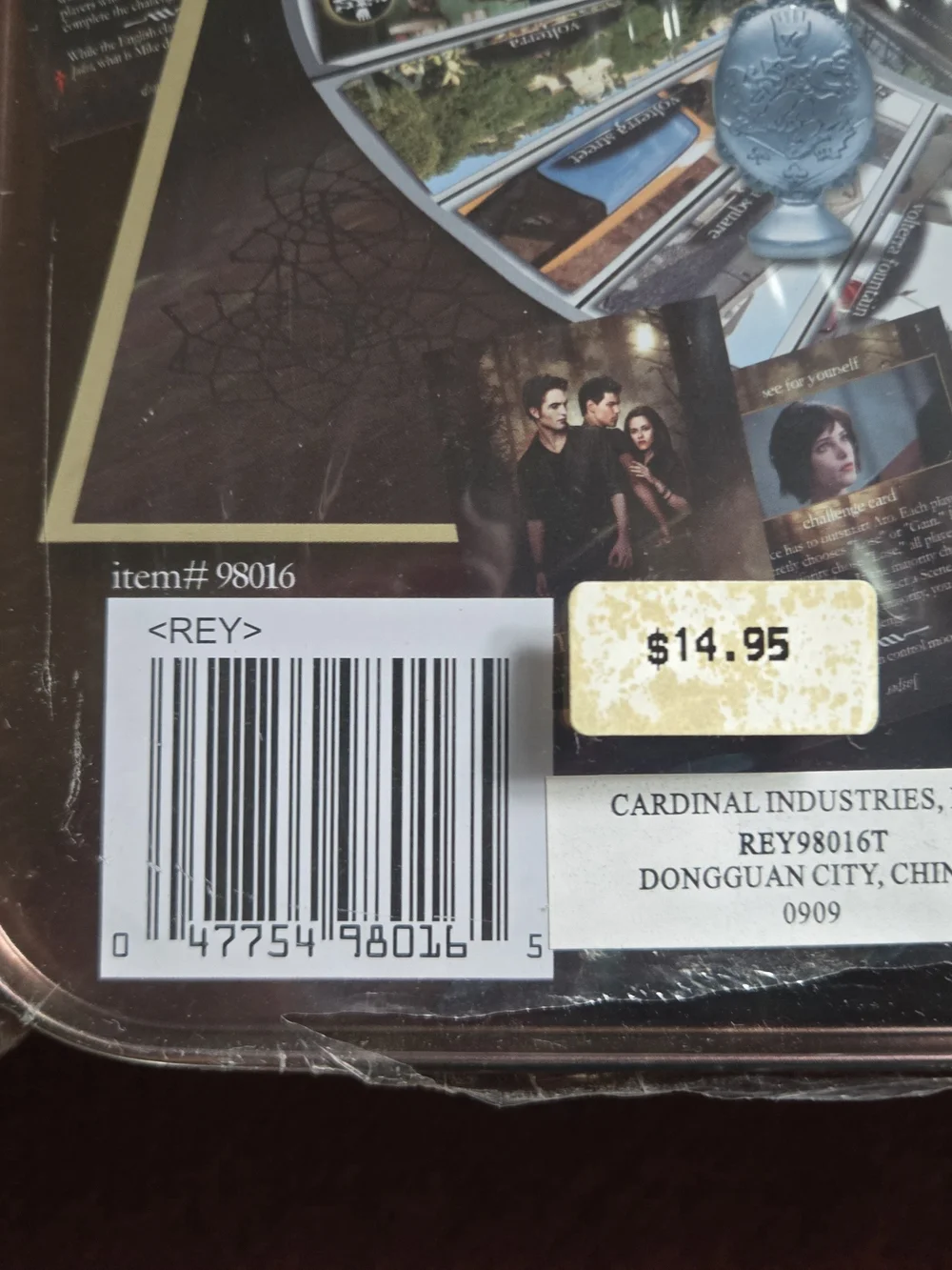 New Sealed The Twilight Saga New Moon The Movie Board Game